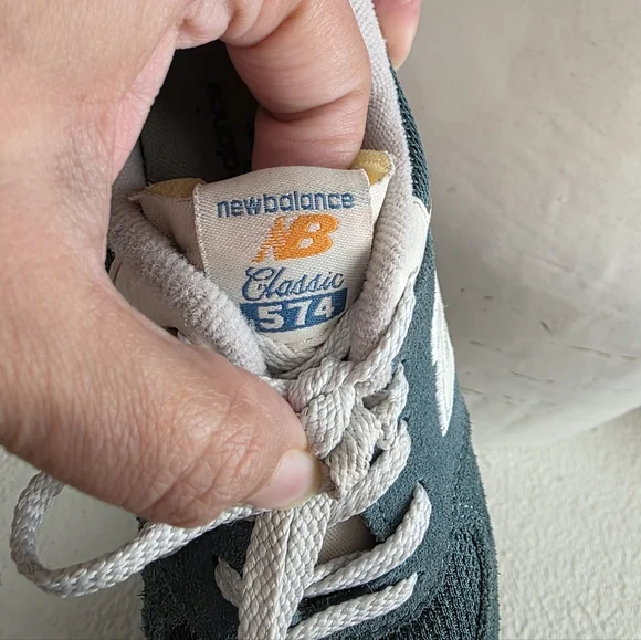 Toddler New Balance Classic 574 In New Spruce - Picture 12 of 13
